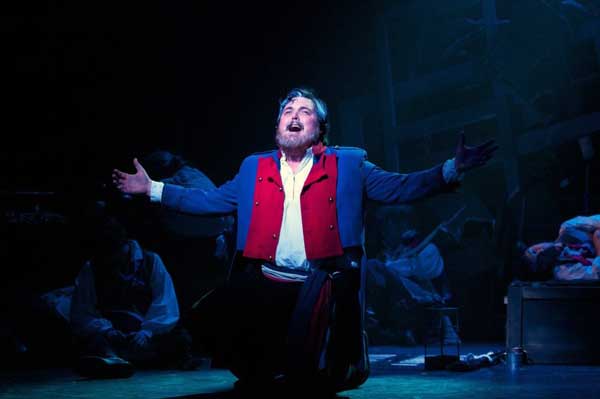 Staff Photo of Phillip Himebook, acting in a 19th century play