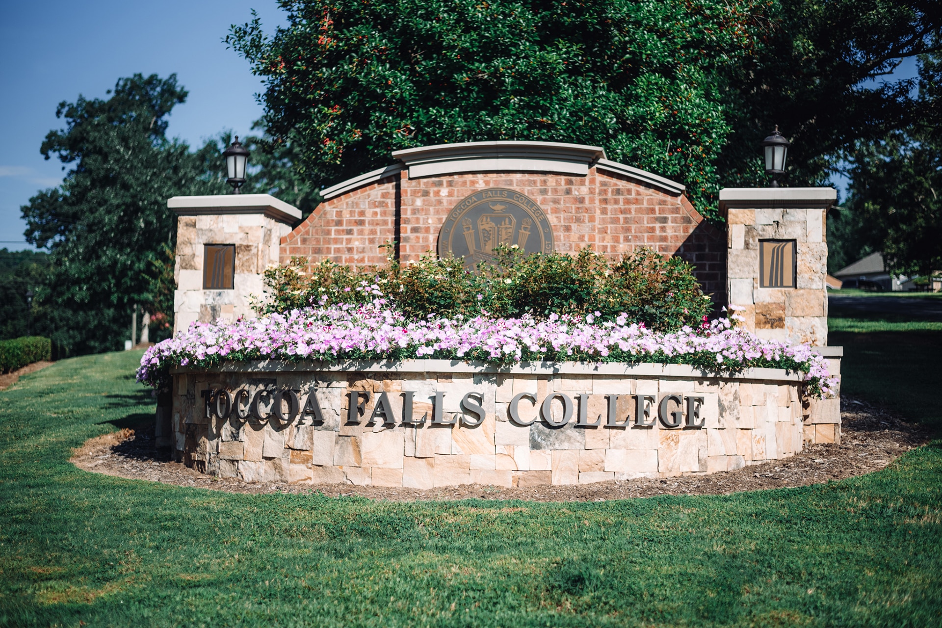 Toccoa Falls Campus entrance