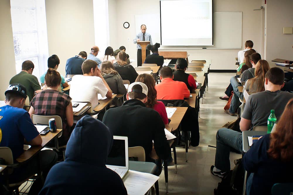 Class lecture of bible theology