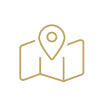 Icon of a map