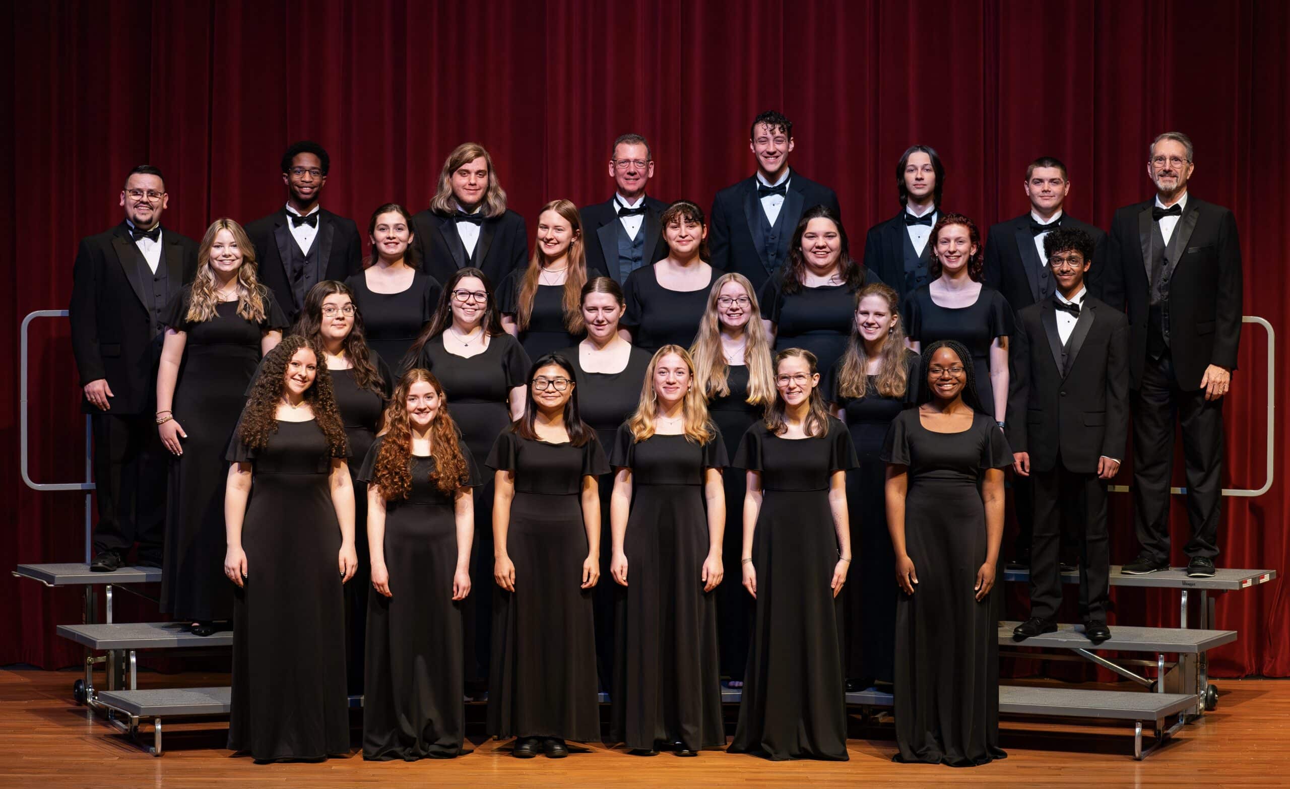 choir posed for photo