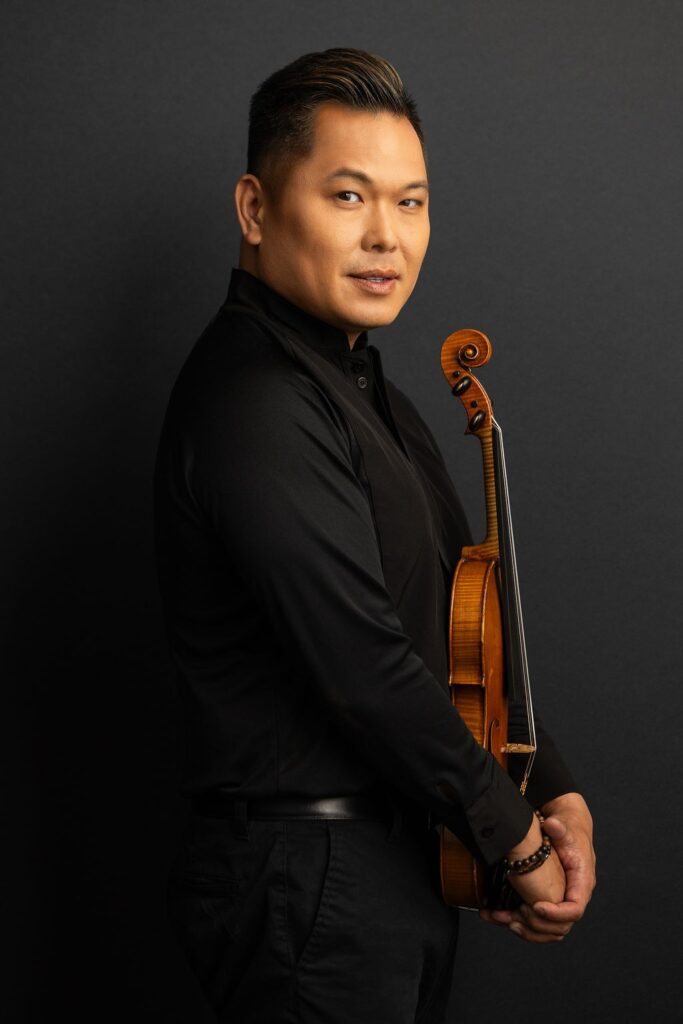 Headshot photo of violinist